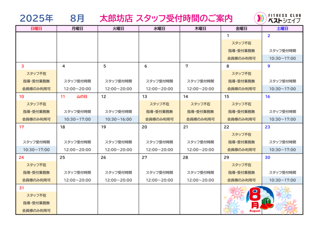 フィットネスクラブベストシェイプ