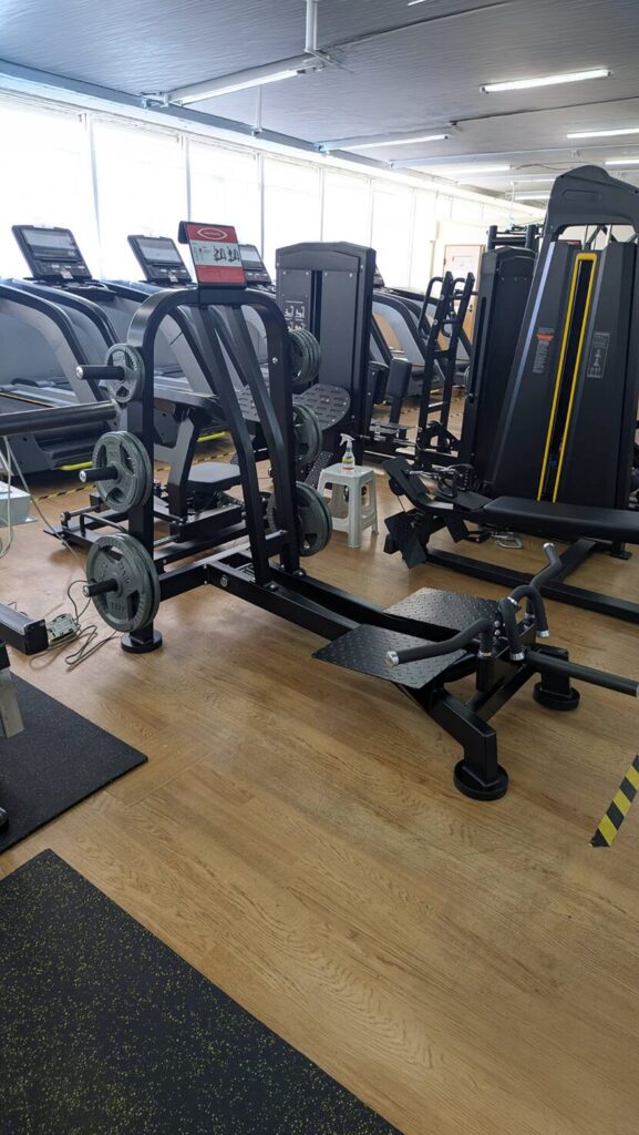 ベストシェイプマシン入替増設　平江店 Tバーローイング